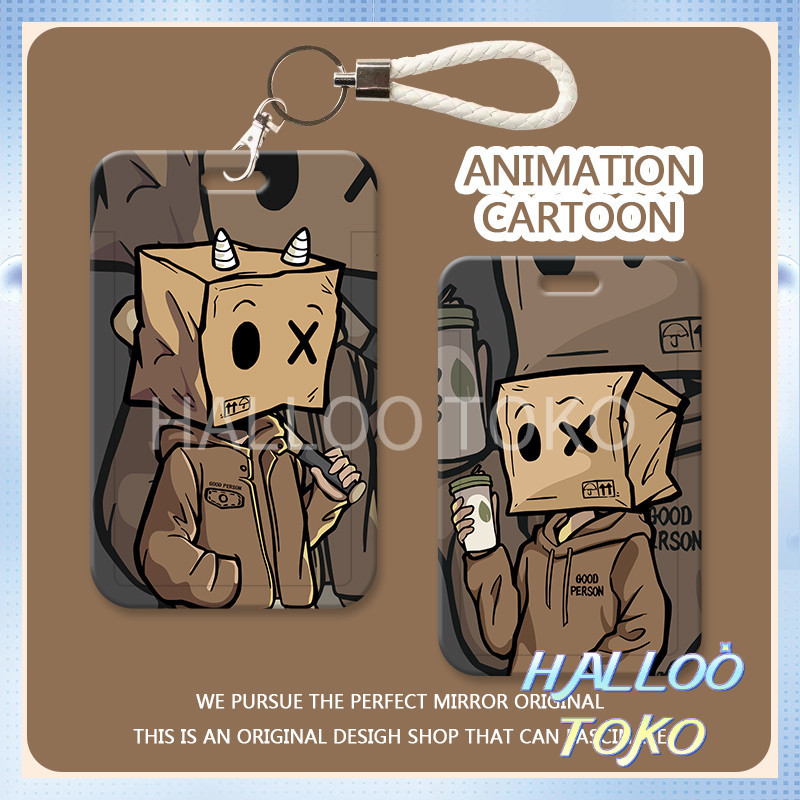 

ID CARD HOLDER MOTIF KAWAII TEMPAT KARTU PHOTOCARD PHOTO CARD Pelindung + Anak Laki-laki Kotak Yang Keren