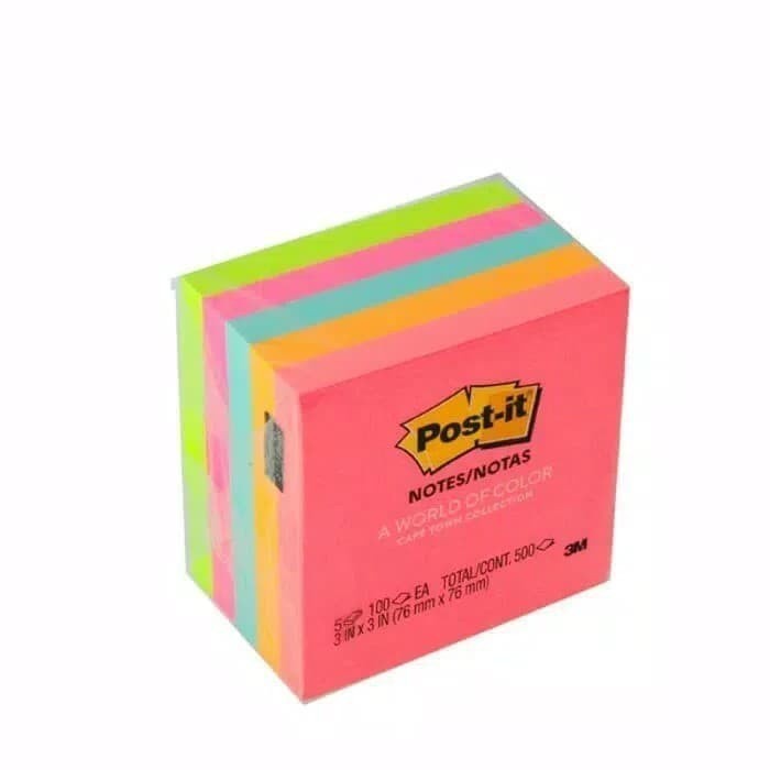 

Post-it Notes 3M 654 Color (isi 5 pad)