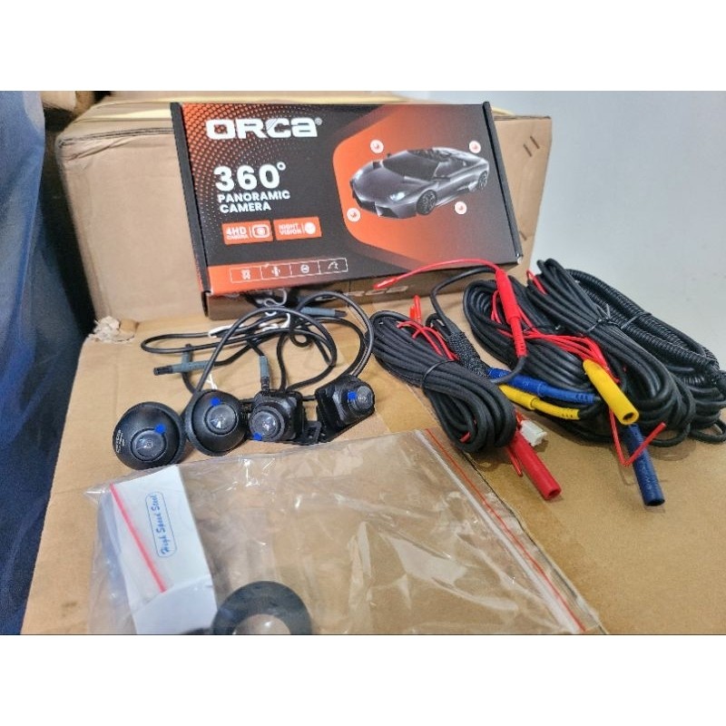 Kamera 360° Orca QW-6688 Panoramic 1080P IP68