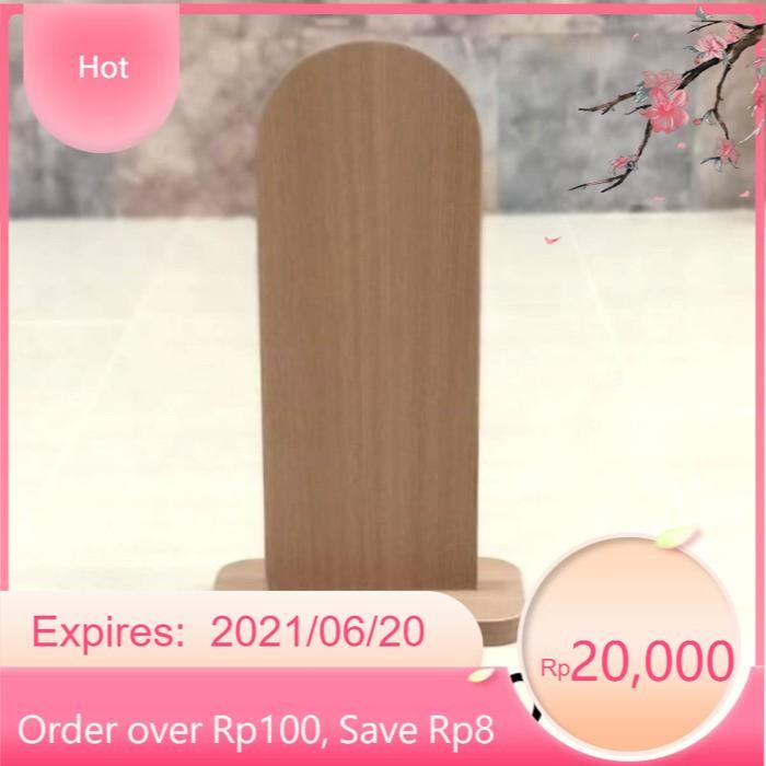 

PREMIUM Sutrah Sutroh Pembatas Sholat Kayu LR17