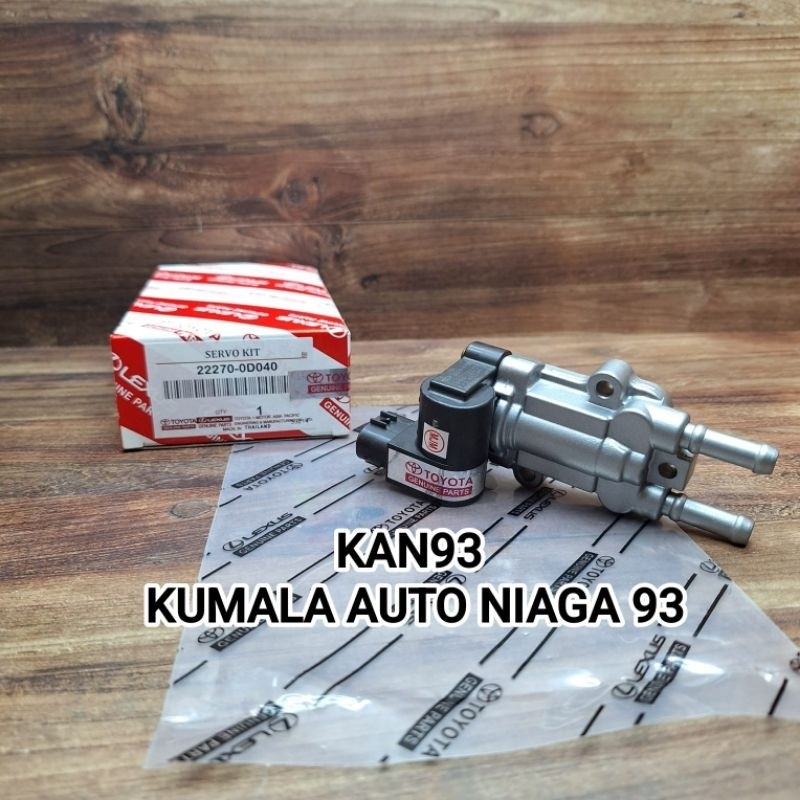IDLE SPEED CONTROL ISC ACTUATOR SERVO ASSY TOYOTA VIOS LIMO GEN1 ORIGINAL 22270-OD040