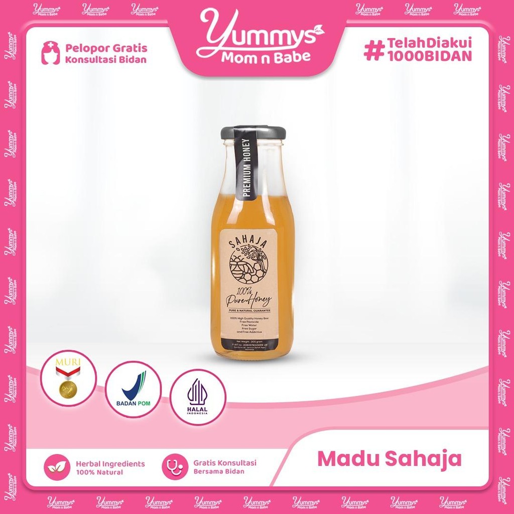 

Madu Lebah Premium Sahaja 350gr | Cocok untuk Perjalanan Program & Meningkatkan Daya Tahan Tubuh