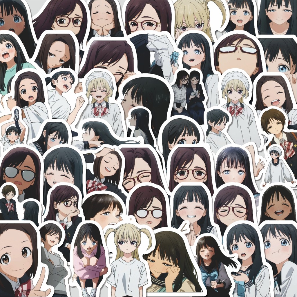 

Stiker Cutting Pack Stiker Anime Akebi's Sailor Uniform Series Isi 100Pcs Series Aesthetic Lucu Keren Untuk Koper Bahan Vynil