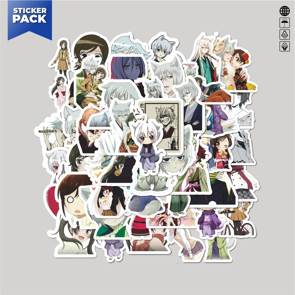 

[100PCS]Stiker Pack Stiker Anime Kamisama Love Kamisama Kiss Aesthetic Vinyl Anti Air Dekorasi Sticker Laptop Buku Journal Koper Helm Casing HP Gitar Helm Skateboard
