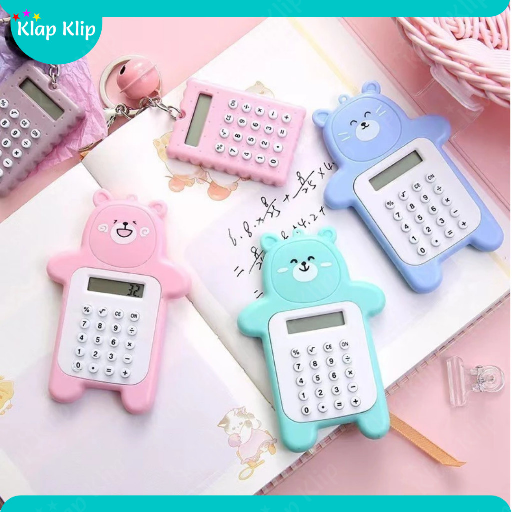 

Kalkulator 8 Digit Mini Bear