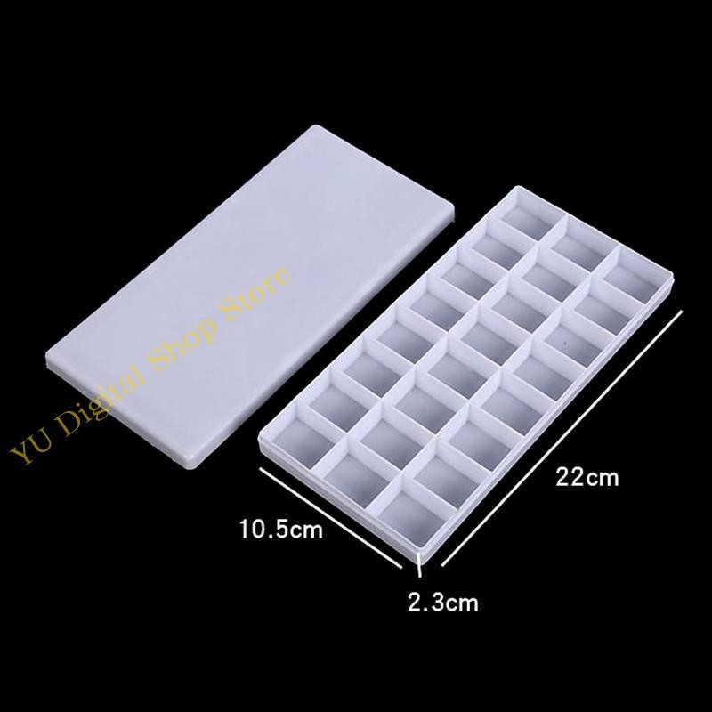 

96BA Watercolor Palette Travel Paint Tray with Hard Lid 24 for Children Student
