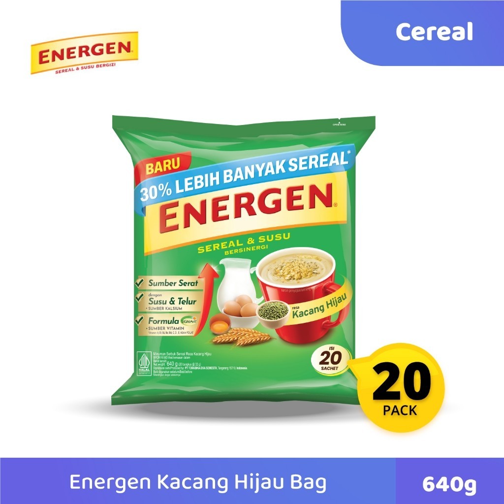 

Energen Kacang Hijau Bag