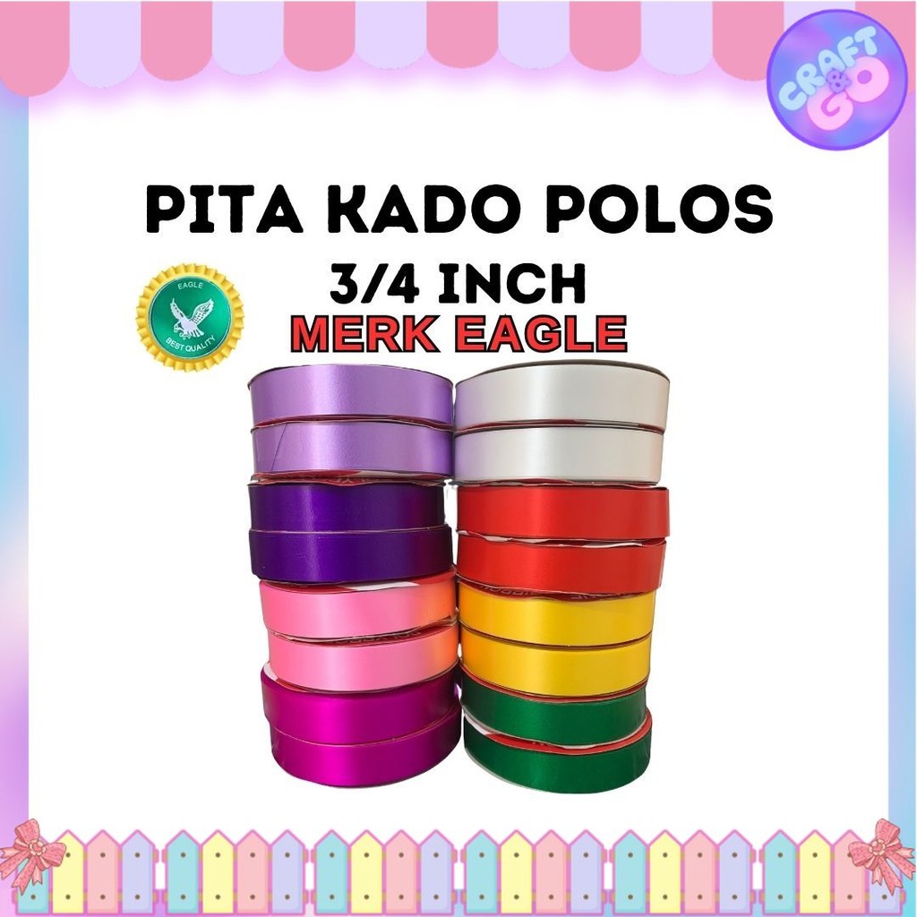 

Pita Kado 3/4 Inch / Pita Jepang 2 cm EAGLE