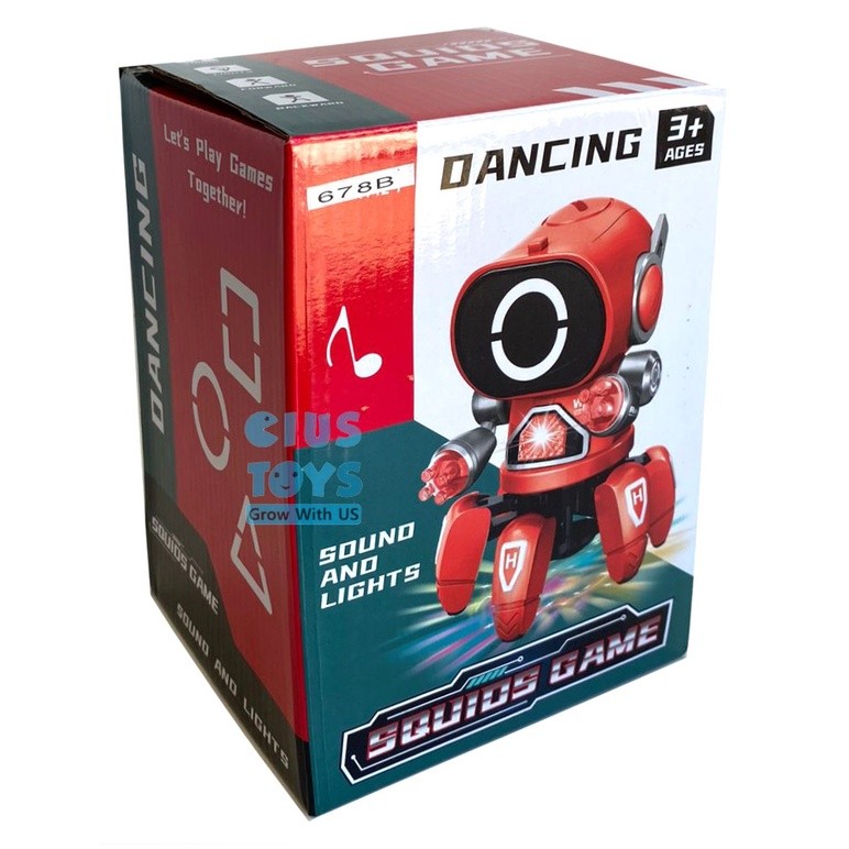 [KADO ULANG TAHUN] Mainan Robot Squid Game Lucu Dancing Joget