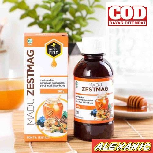 

ALEXANIC Madu Zestmag Untuk Maag, Gerd, Asam Lambung, Radang Usus