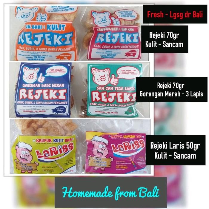 

Hot Produk Krupuk Rejeki Sancam 70gr - Sancam Terbaik dan Terlaris