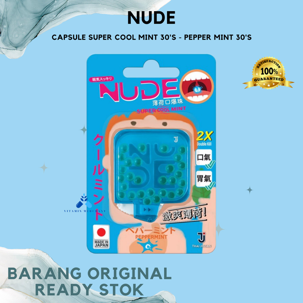 

NUDE Capsule Super Cool Mint - Pepper mint 30'S - w&w
