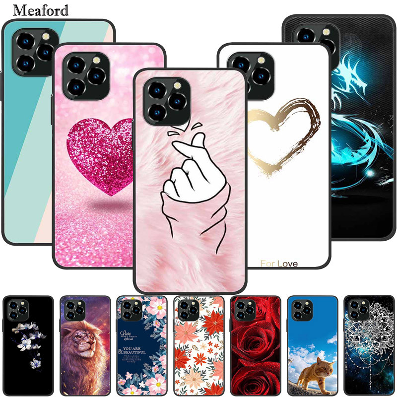 For Oukitel C21 Pro Case Luxury Silicone TPU Soft Cover Phone Case For C 21 pro coque Shockproof Pro