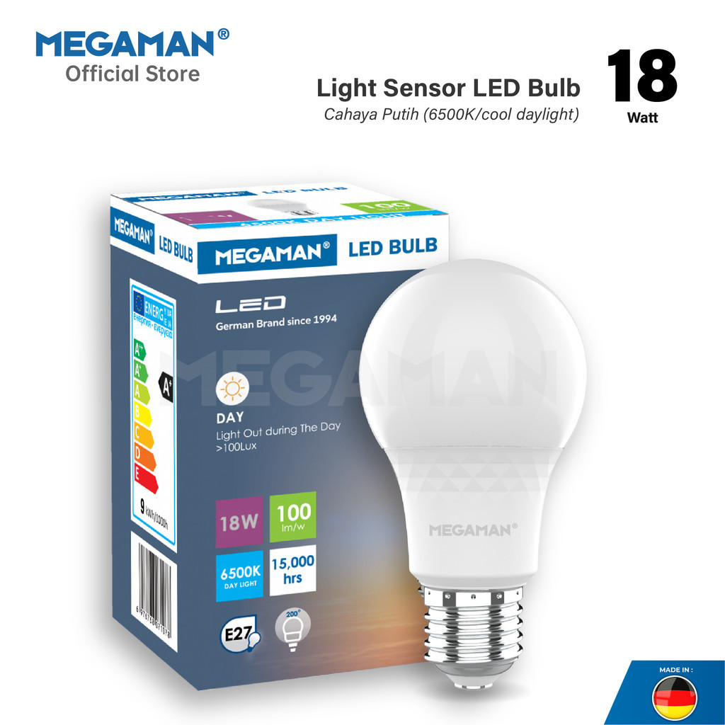 Lampu LED 18W LS 6500K YTA80Z2 MEGAMAN 170-240V Original