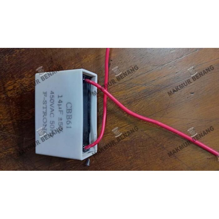 Kapasitor Dinamo Mesin Jahit High Speed 16 Mikro FS