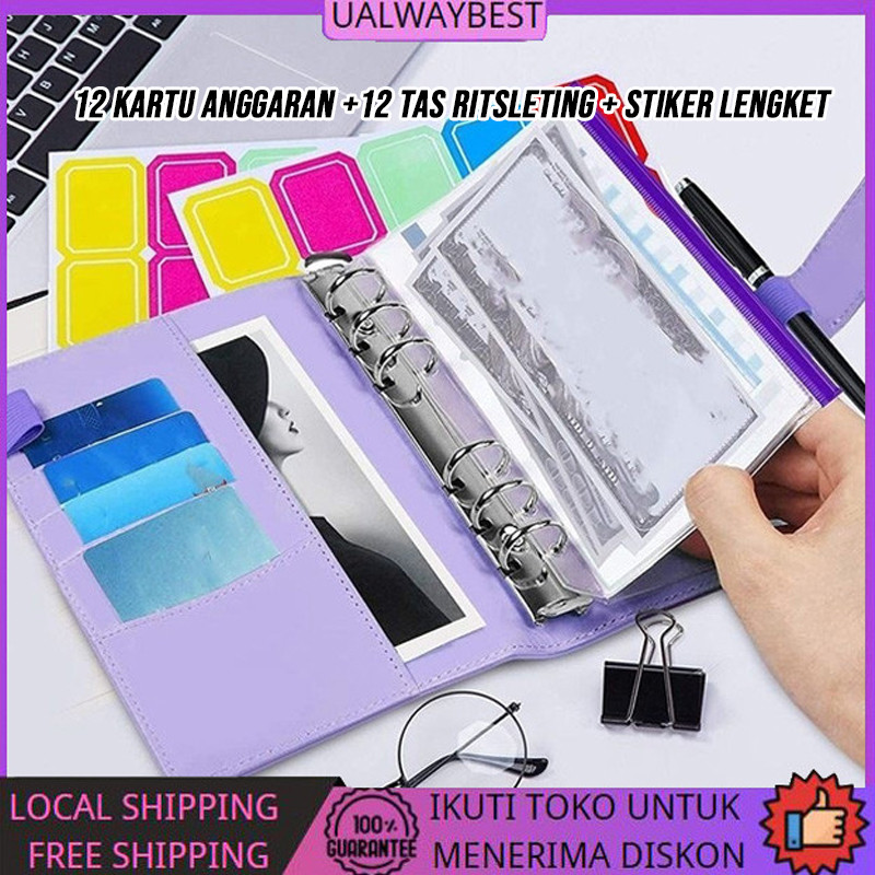 

​​Binder Budgeting Planner A6 - Paket Nabung Value Pack - Ring Book Perencana Keuangan Praktis​​