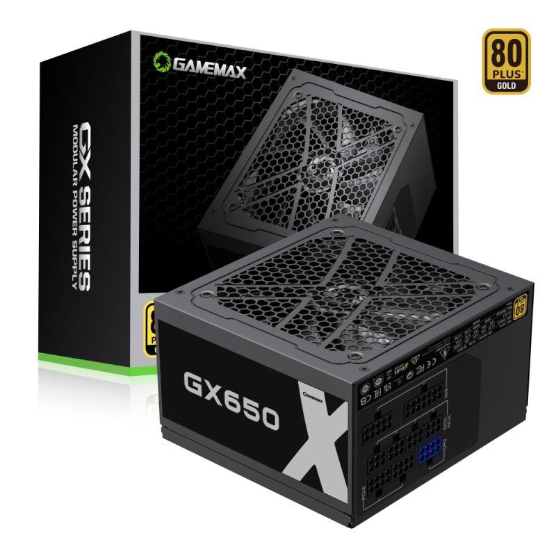 GAMEMAX GX650 | PSU 650W 80+ Gold Modular