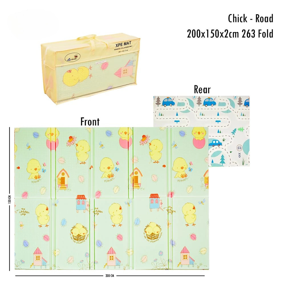 Matras Anak Playmate 200X180CM /alas lantai bayi/karpet Kasur lipat/Playmat Bayi 200x180cm Tebal XPE