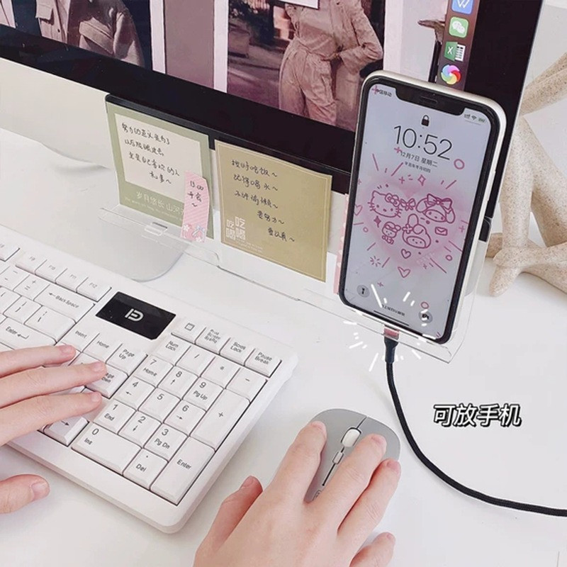 

Computer Screen Monitor Message Board Side Label Transparent Sticker Work Memorandum Sticky Note Post-it Note