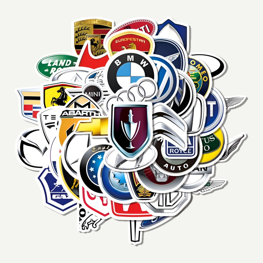 

Sticker Pack Stiker Mix Logo Car Brand Series | Sticker TUMBLR | Stiker LAPTOP KOPER HELM