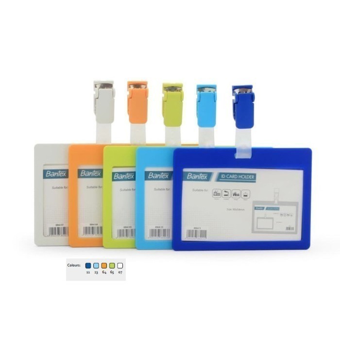 

BANTEX ID CARD TYPE 8864 + CLIP LANDSCAPE | ID CARD CLIP