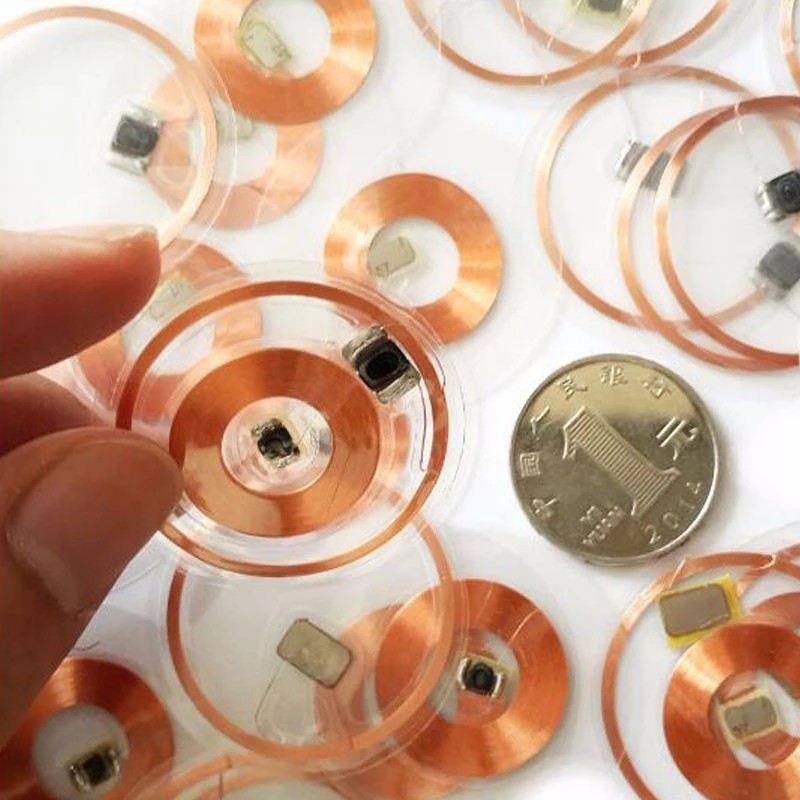 

IC+ID Dual Chip 125KHz 13.56MHz Frequency RFID T5577 Rewritable UID Changeable Writable Transparante Key Tags Keyfobs Card 1Pcs