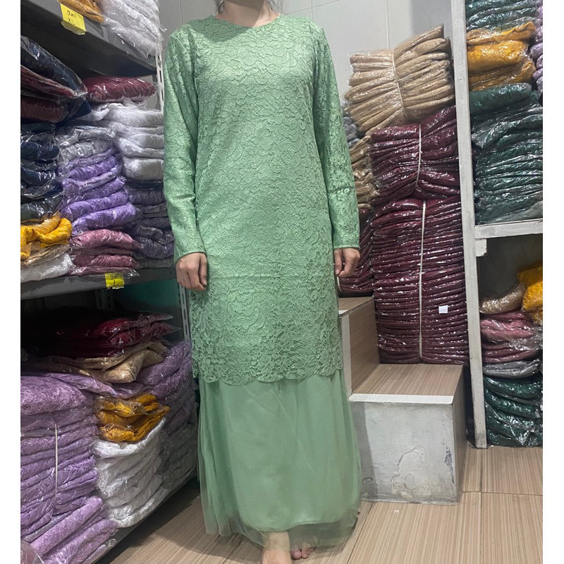 Maxi Celmira Duyung Brukat Realpict/Dress Kondangan Muslim/Seragam Acara /Dress Bridesmaid