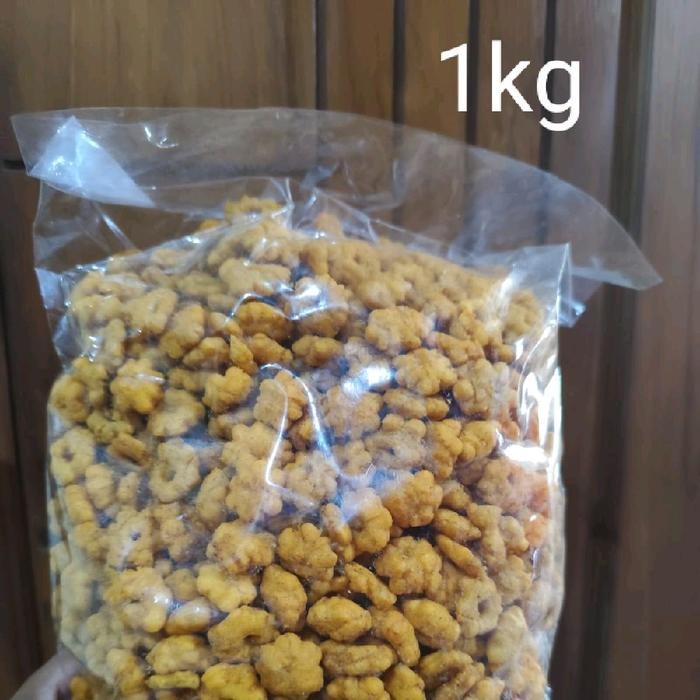 

SALE Ajisan Sakura RIBUT Snack Ribut Riry Kembang Ribut Asin Gurih Pedes Manis Food - 1kgTERLARIS