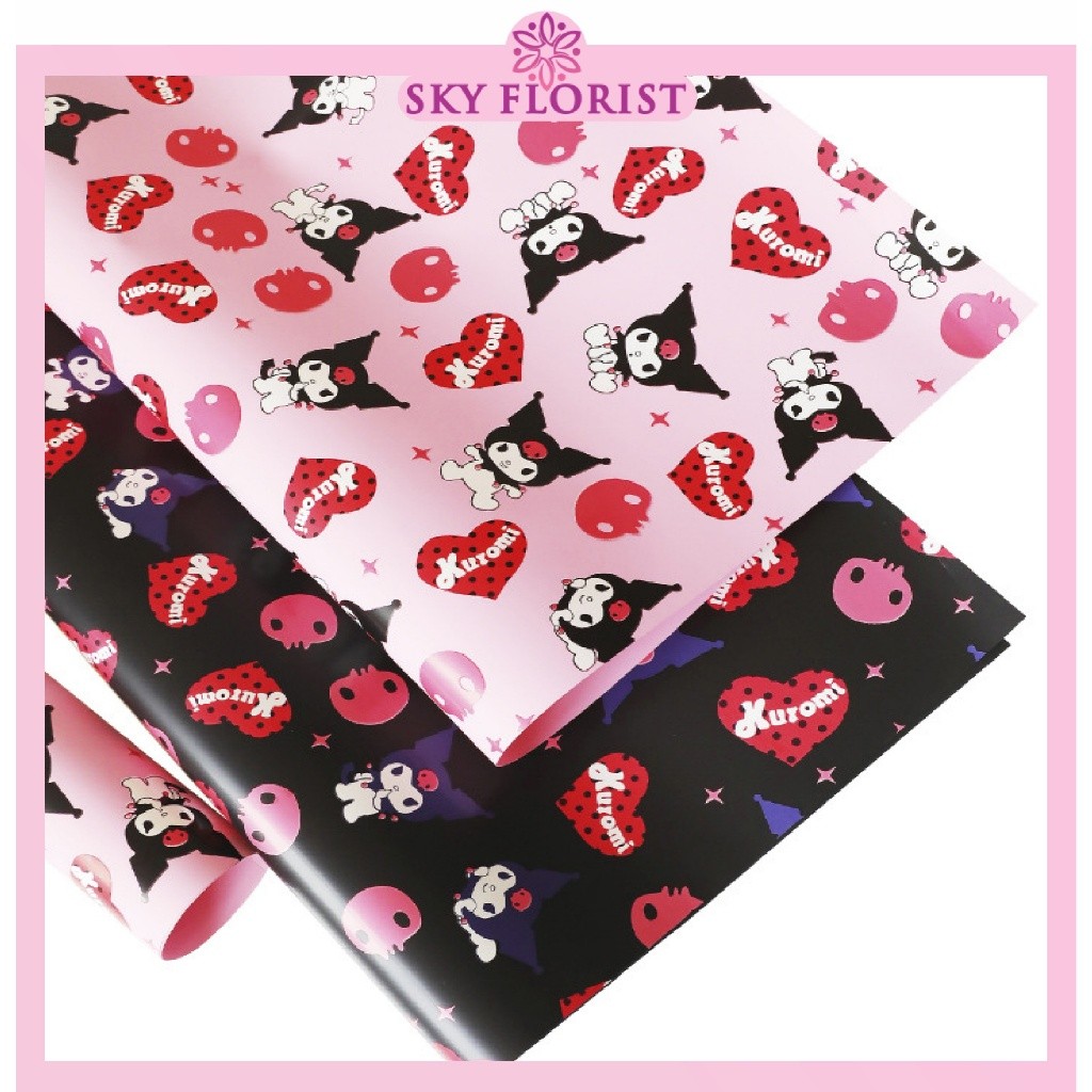 

20 Lembar Kertas kado Motif Pembungkus Kemasan Parcel Sampul KB87