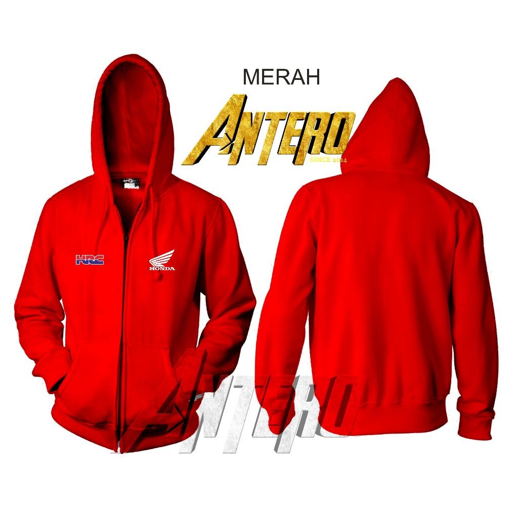 Jaket resleting Zipper otomotif honda racing team HRC _Arvishop19