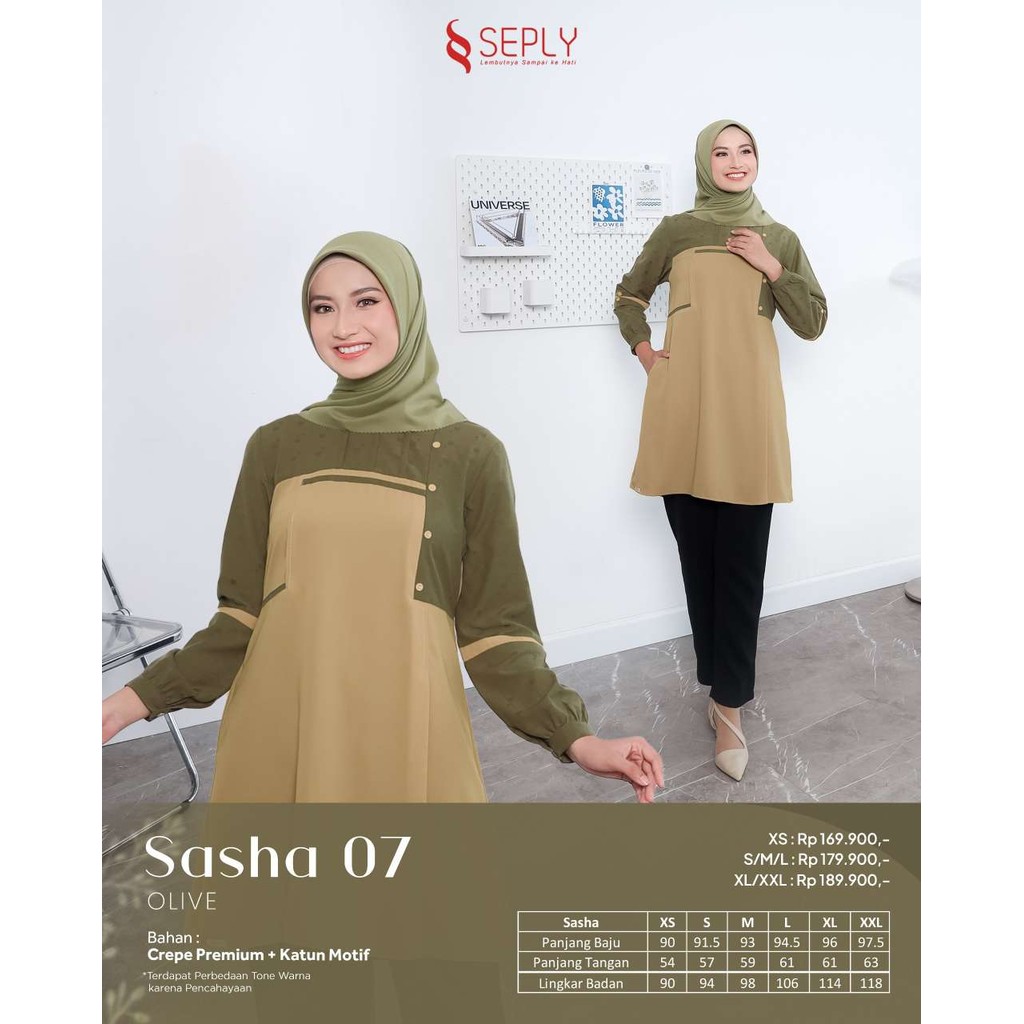 SEPLY TUNIC SASHA 07 OLIVE