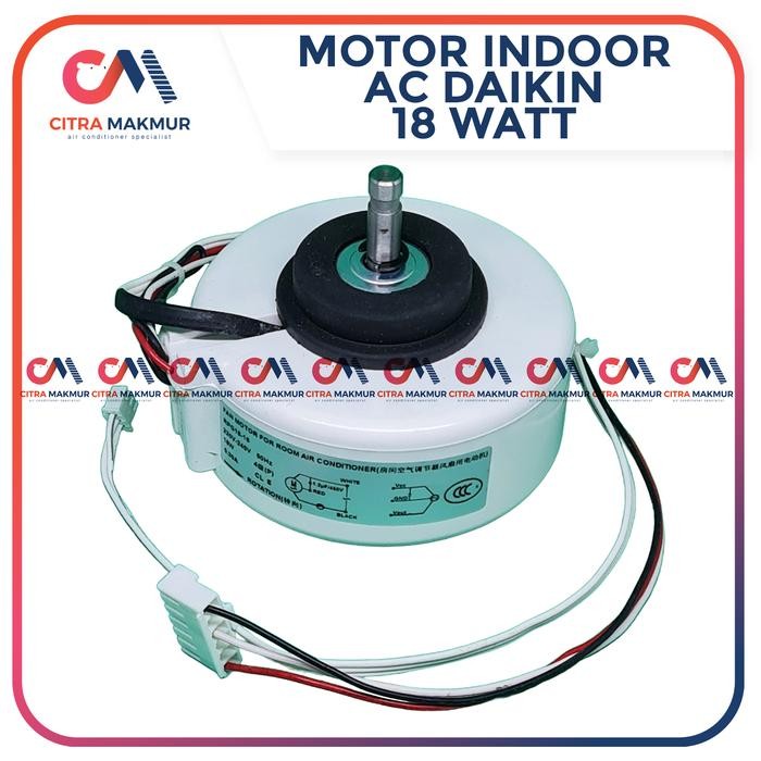 GZ12... Motor Fan Blower Indoor AC Daikin 18 Watt 2 kabel soket Kipas dinamo