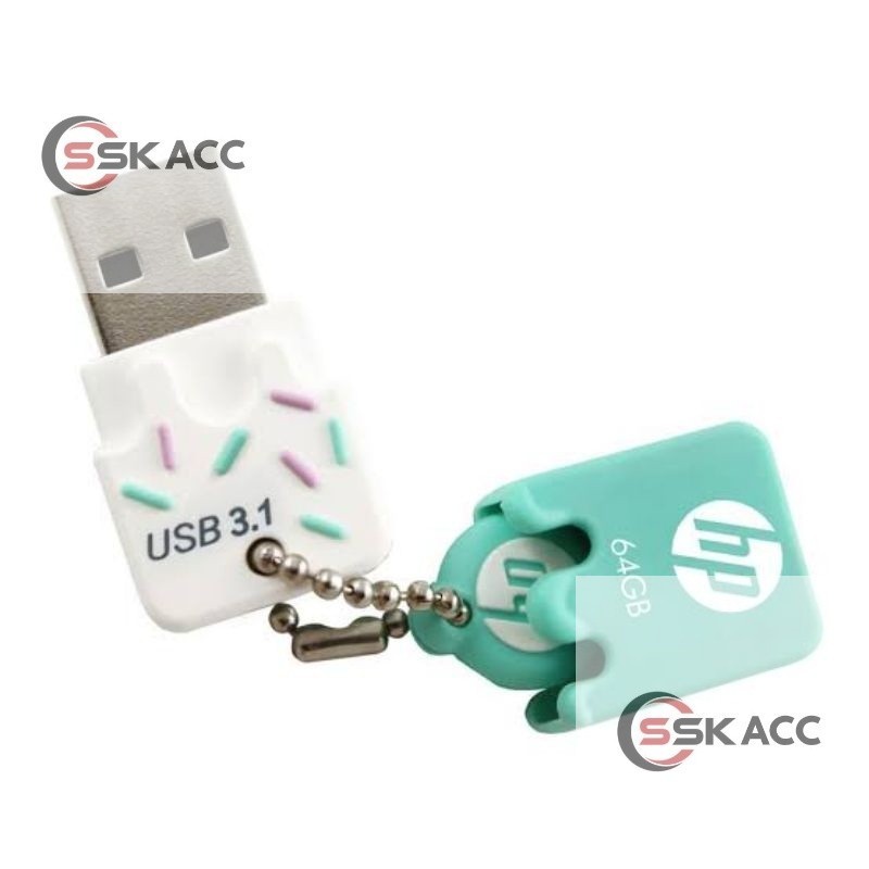 Flashdisk HP 64 GB X 778 W USB 3.1 / HP Flashdisk 64 GB USB 3.1 - Original -KOMPUTER