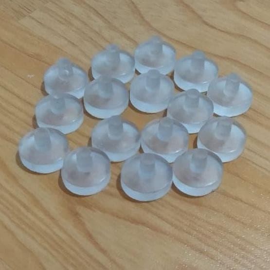 [TERLARIS] Cop Karet Pengganjal Kaca Meja / Kop Karet Pengganjal Kaca Meja - 10 Pcs[TERLARIS ]