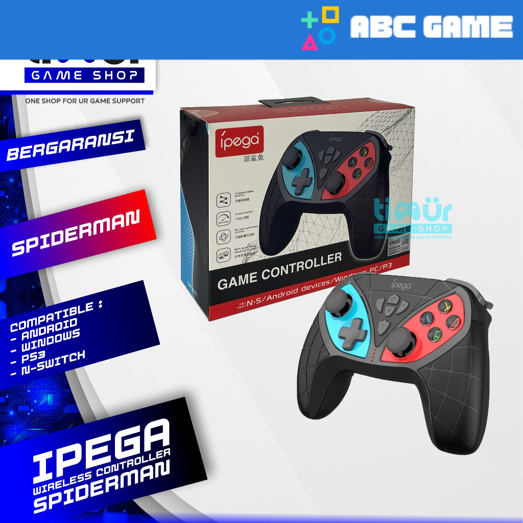 Ipega Spiderman SW018A Stick Gamepad Nintendo Switch Android PS3 PC
