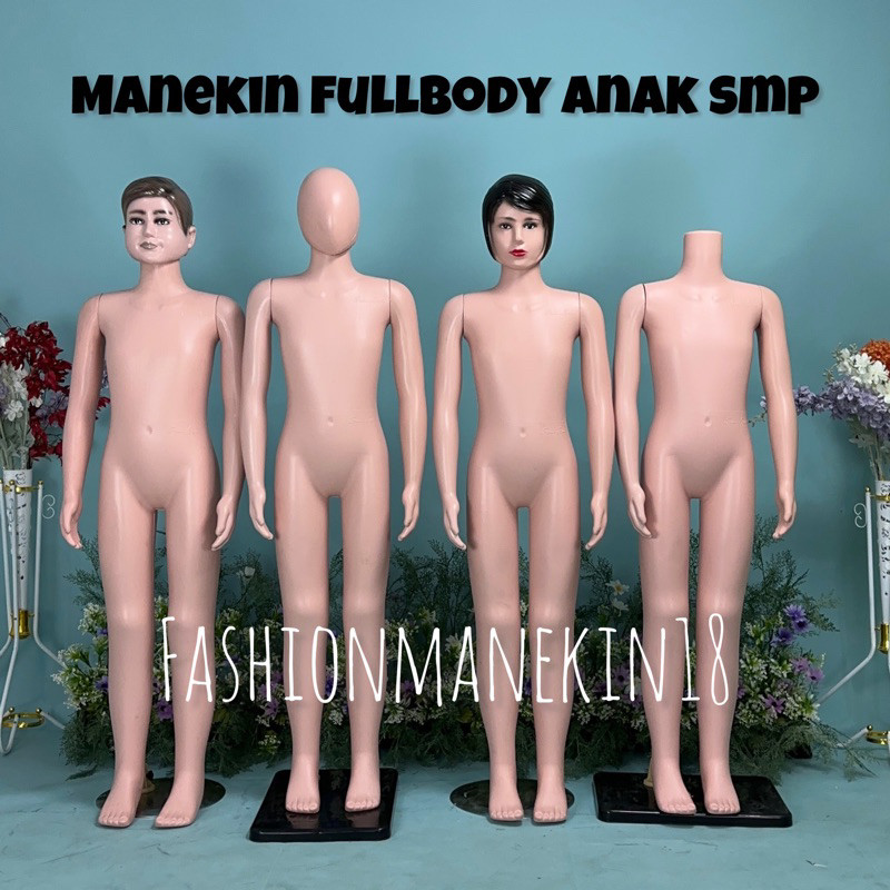 NEW PRODUK MANEKIN ANAK FULLBODY SMP CEWEK DAN COWOK - PATUNG BAJU ANAK SMP TERLARIS