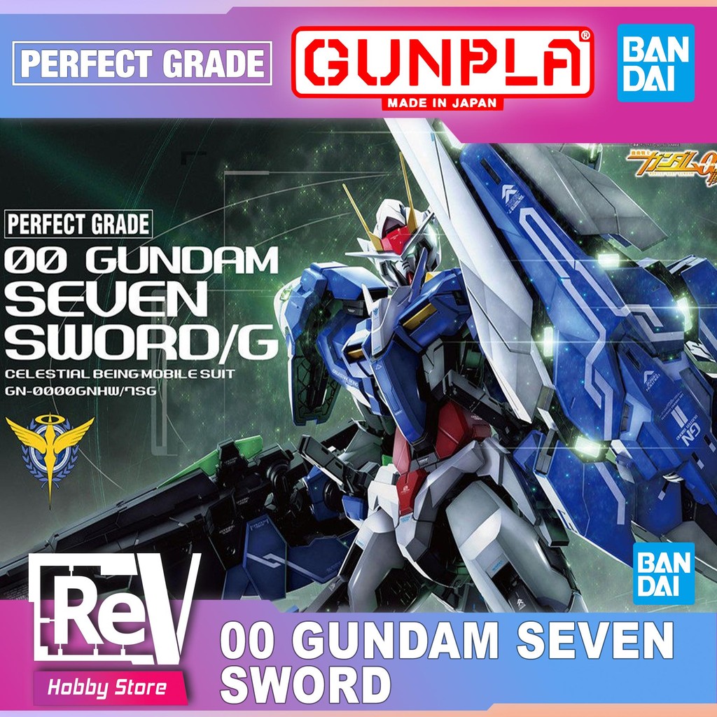 PG GUNDAM 00 SEVEN SWORD BANDAI PERFECT GRADE 1/60