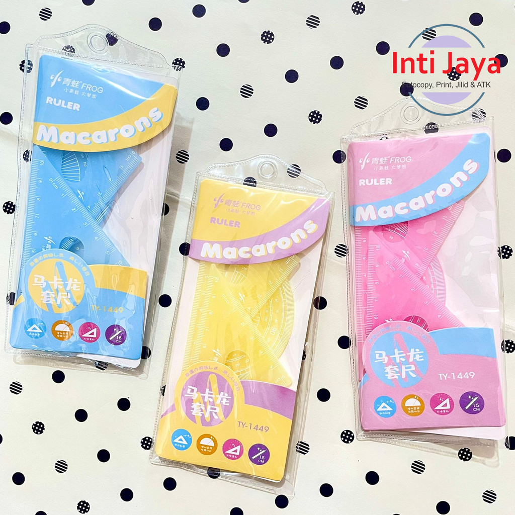

Penggaris Set Isi 4 Warna Pastel 15 cm