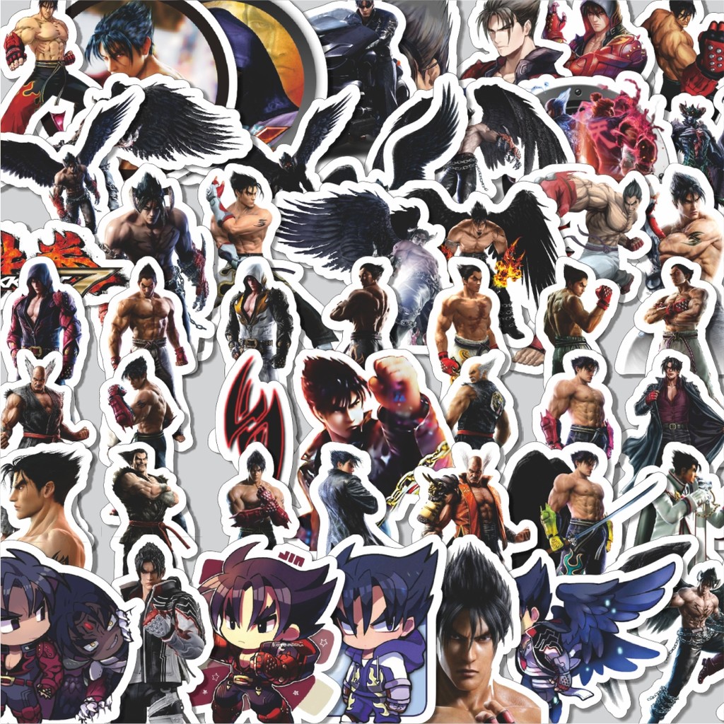 

Stiker Cutting Pack Stiker Game Series Tekken Character Jin Kazama Isi 100Pcs Series Aesthetic Lucu Keren Untuk Koper Bahan Vynil