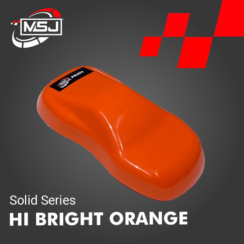 Cat Mobil/Motor Hi-Bright Orange | Cat Solid Polos | MSJ