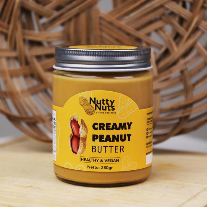 

Natural Peanut Butter 280gr NuttyNuts