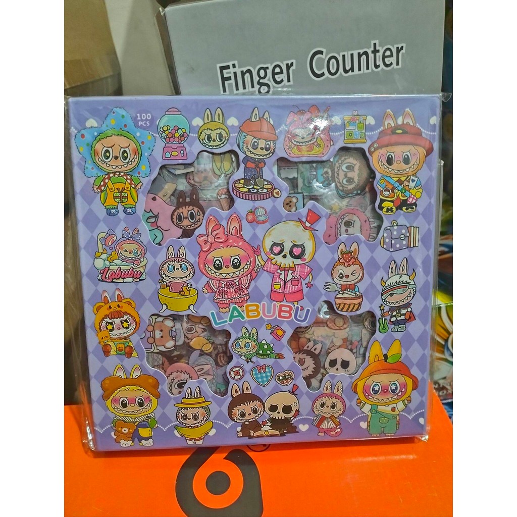 

sticker box isi 100 pcs sticker buku sticker kaca dll , sticker serba guna motif unik unik