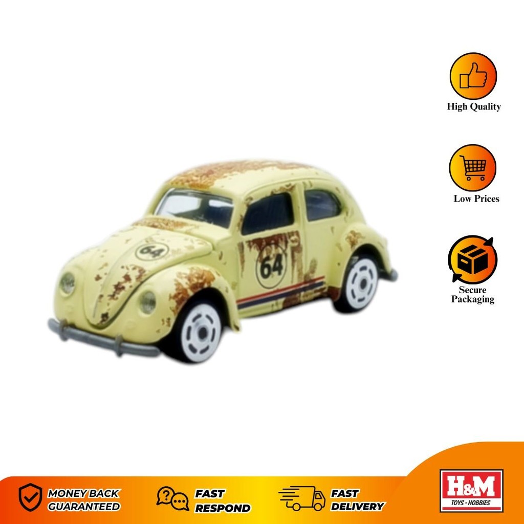 Majorette Vintage Rusty Giftpack Volkswagen Bettle - Loose