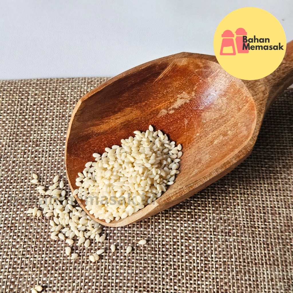 

Biji Wijen Putih Mentah Ekonomis/ White Sesame Seed