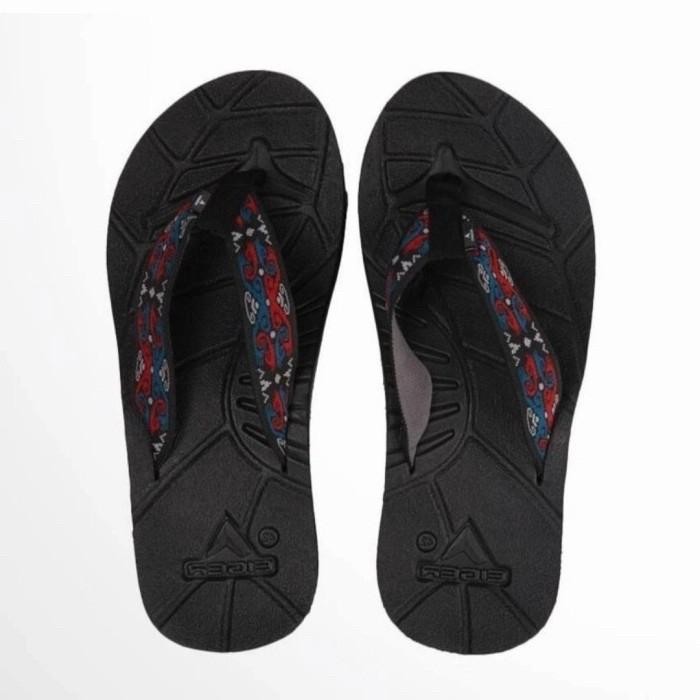 Micchele.off25 | Sendal Jepit Gunung Eiger LightSpeed - Original - Hitam, 38