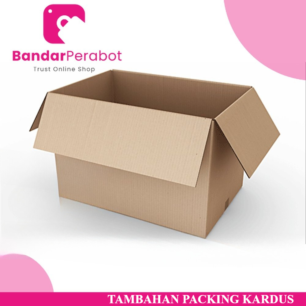 

Tambahan Packing Kardus paketan aman sampai tujuan