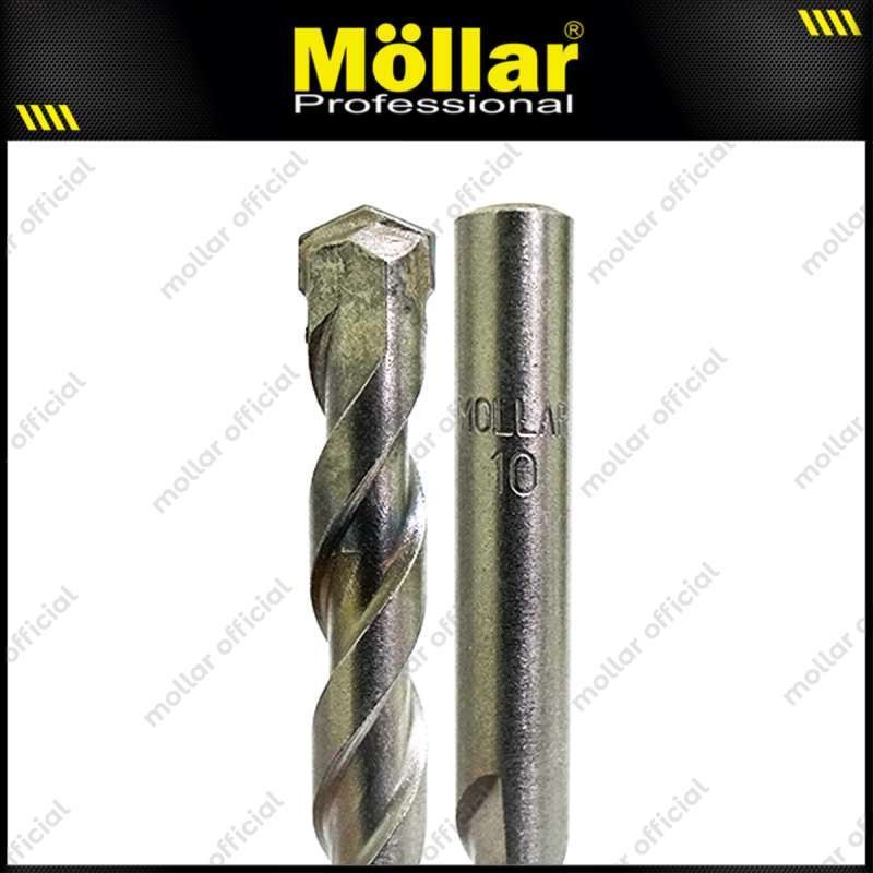 Mata Bor Beton Tembok Dinding Panjang 10 mm MataBor Beton MOLLAR ukuran 10mm