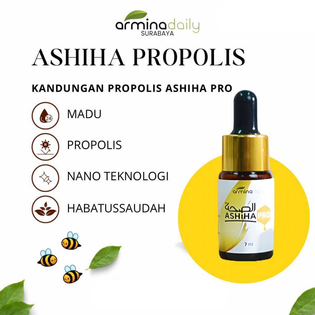 Propolis Ashiha Pro Habbatussauda Armina Daily