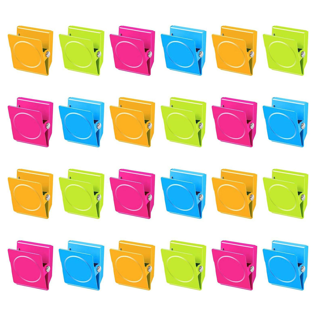 

8/12/24 Pack Magnets Magnetic Clips Heavy Duty, Magnet Clips, Whiteboard Magnets Clips, Clips Magnets