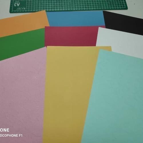 

KERTAS COVER JILID, KERTAS KARTON WARNA MUDA FOLIO